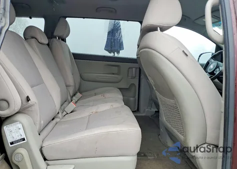 2016 Kia Sedona Lx из США, поврежденный, VIN KNDMB5C19G6121310